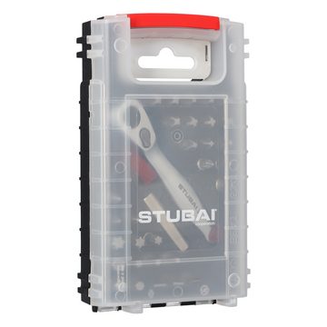 Stubai Bit-Set STUBAI Mini Bit Ratschen Set 1/4' 32-tlg