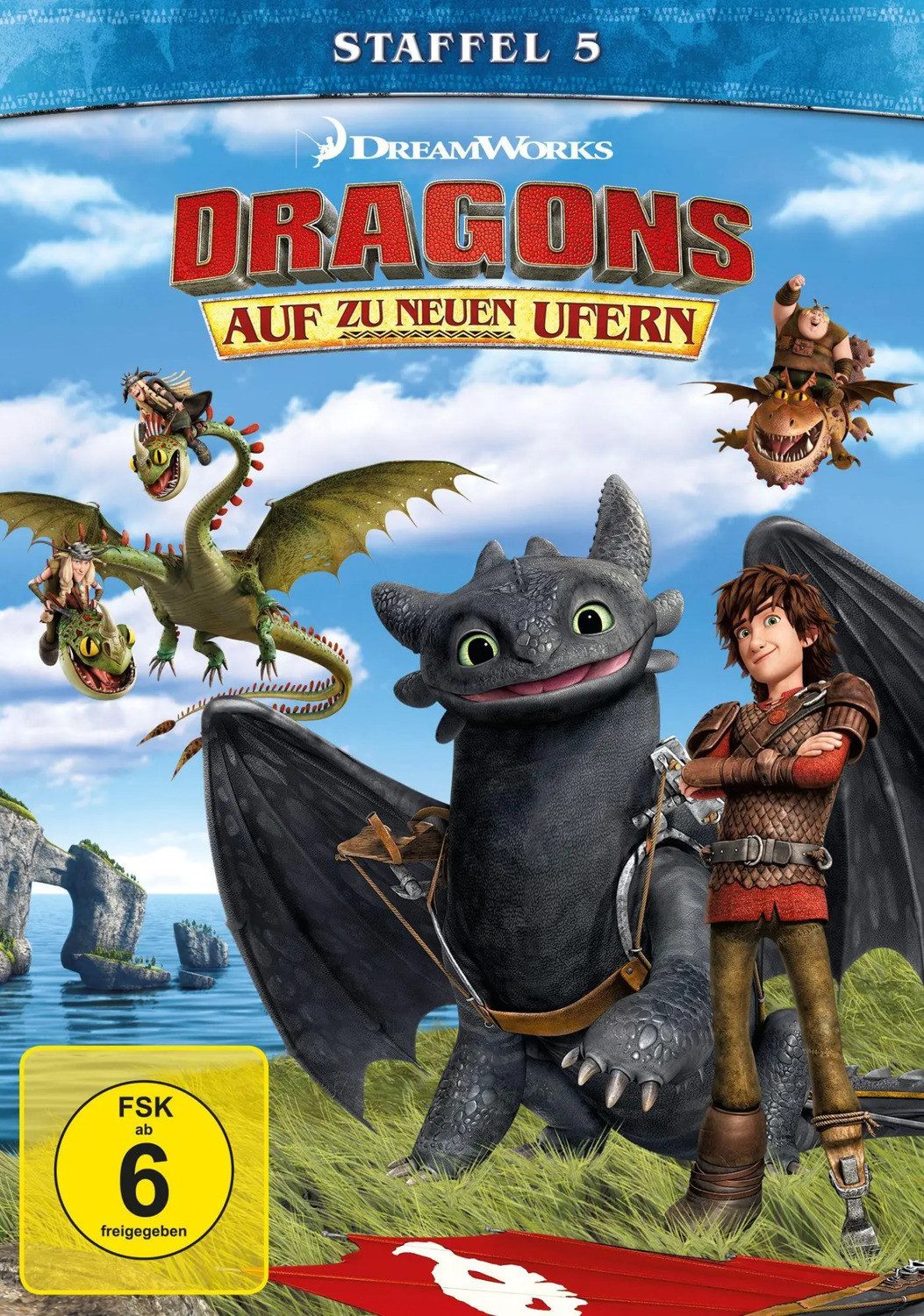 DVD Dragons - Auf zu neuen Ufern - Staffel 5