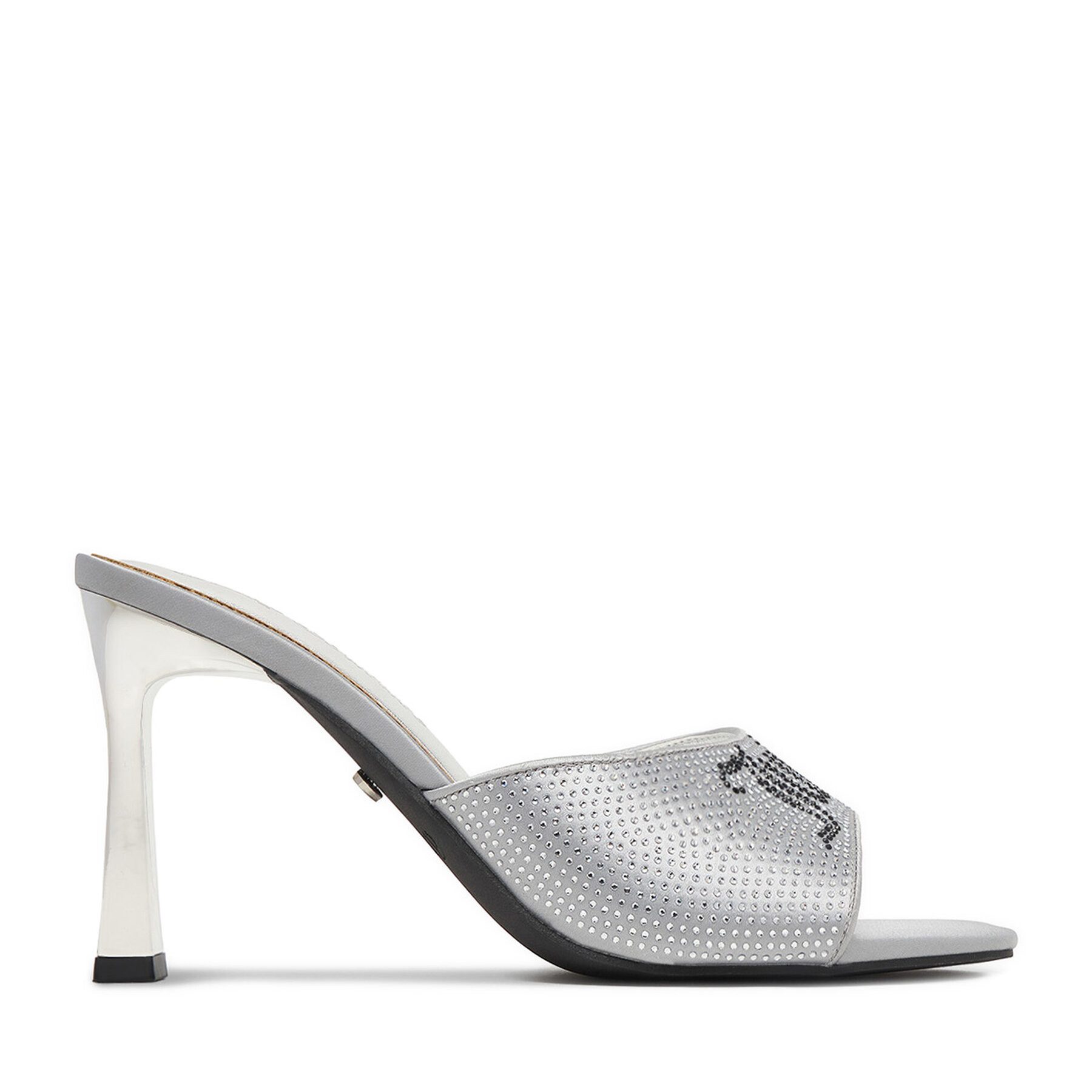 Juicy Couture Juicy Couture Damen-Flip-Flops in Silber Badepantolette