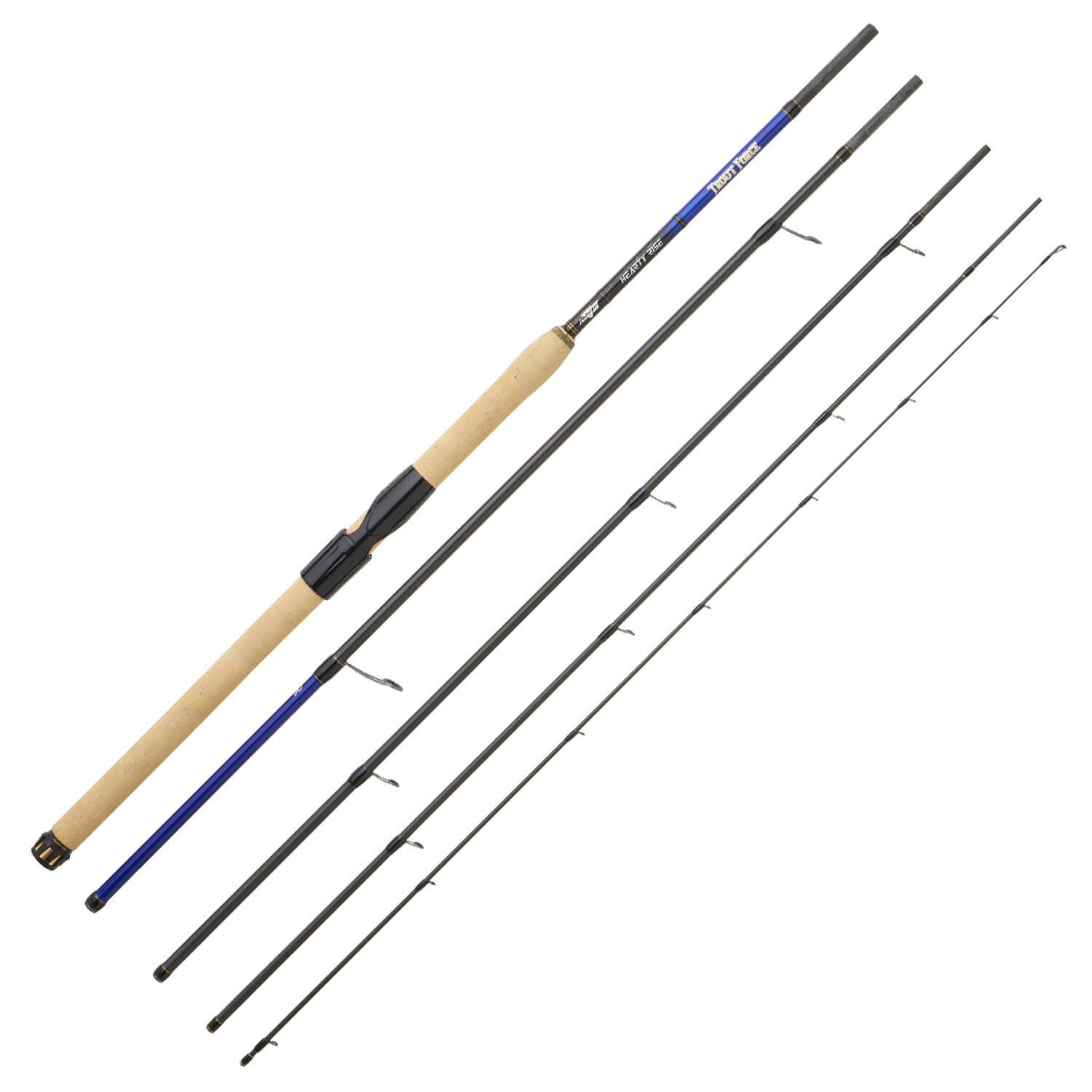 Hearty Rise Forellenrute Hearty Rise Trout Force TOC Forellenrute, (5-tlg) 3,90m 5 Teile