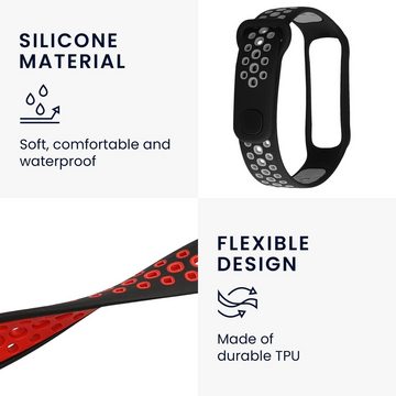 kwmobile Uhrenarmband 2x Sportarmband für Xiaomi Smart Band 8 Active, Armband TPU Silikon Set Fitnesstracker