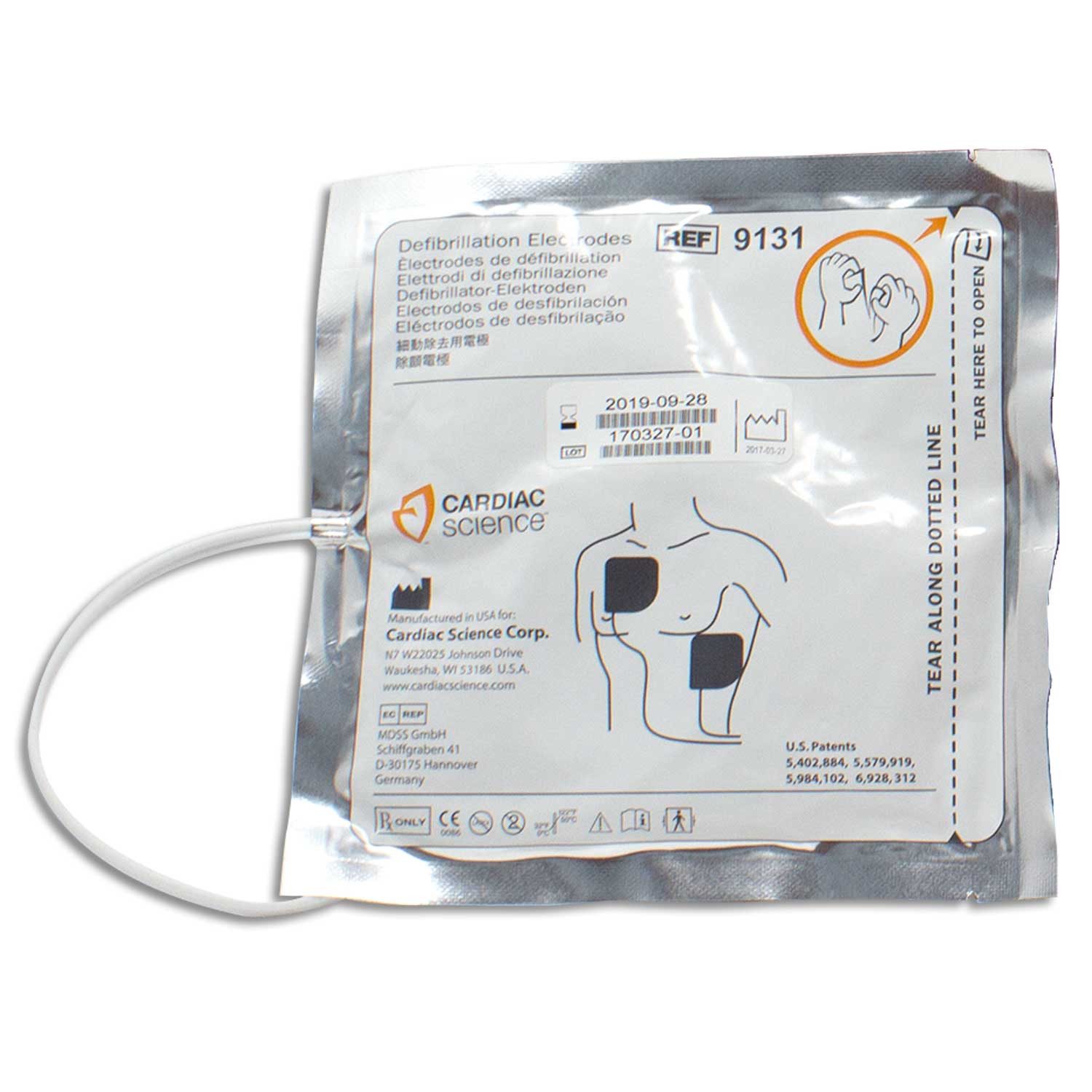 ZOLL Elektrodenpad Defibrillations Elektroden Erwachsene für Powerheart® AED G3