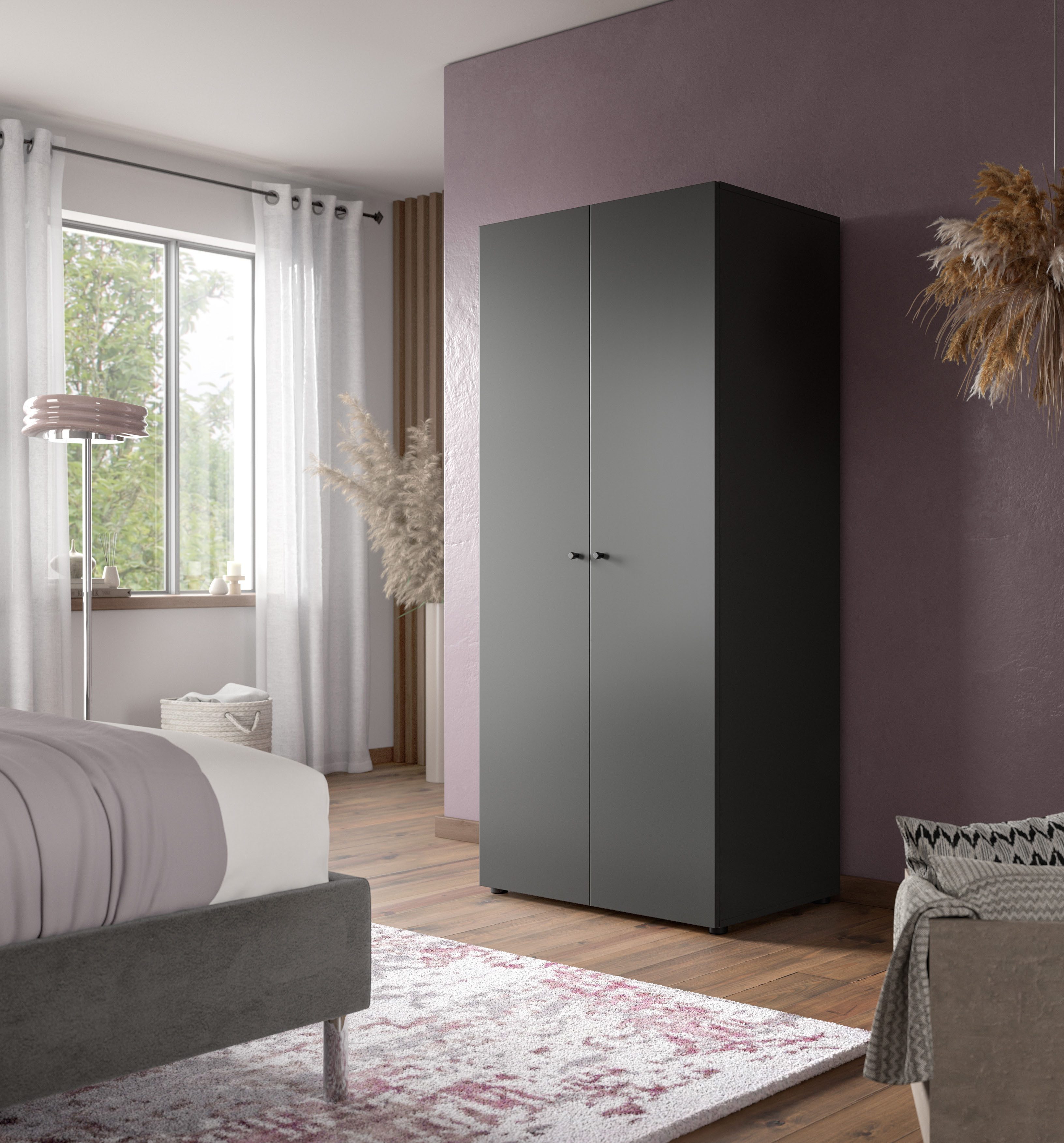 Home affaire Kleiderschrank BILLINGS, TOPSELLER!, Schlafzimmerschrank, günstig online kaufen