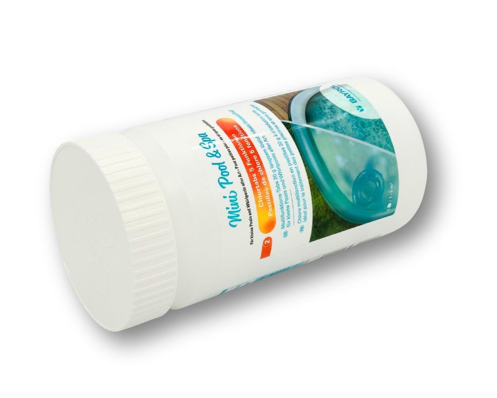 Bayrol Poolpflege BAYROL Multifunktions-Chlortablette 20g 1kg Dose – Bild 5 von 5