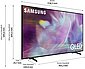 Samsung GQ50Q60AAU QLED-Fernseher (125 cm/50 Zoll, 4K Ultra HD, Smart-TV, Quantum HDR, Quantum Prozessor 4K Lite, 100% Farbvolumen, Contrast Enhancer), Bild 3
