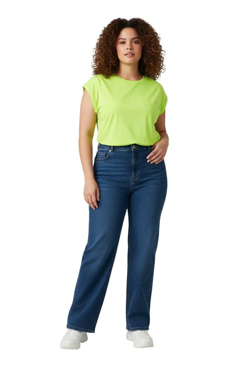 Shape of You Blusentop kurzärmelige Bluse