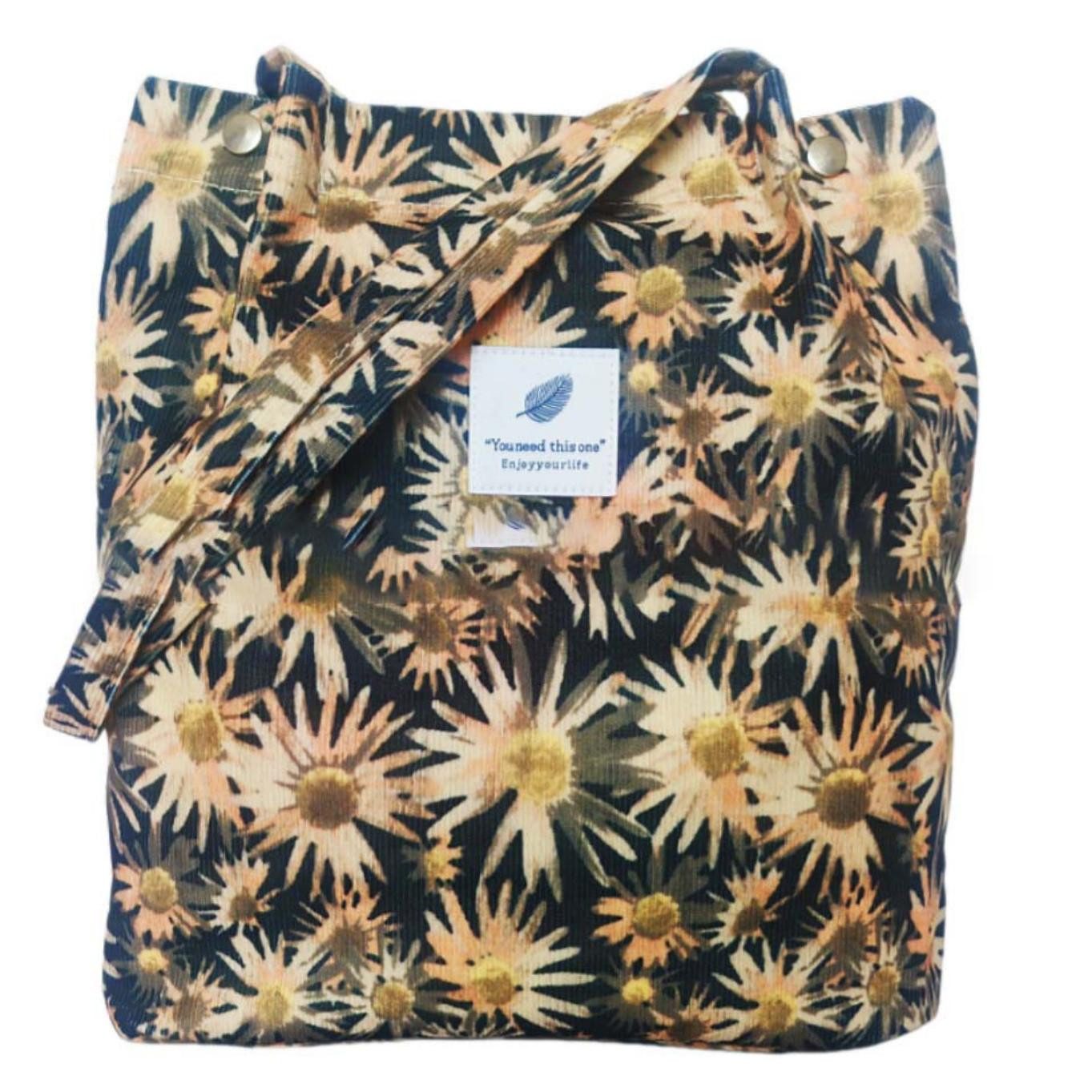 Coonoor Schultertasche Damen Grosse Kapazität Canvas Tasche Tote Handtasche