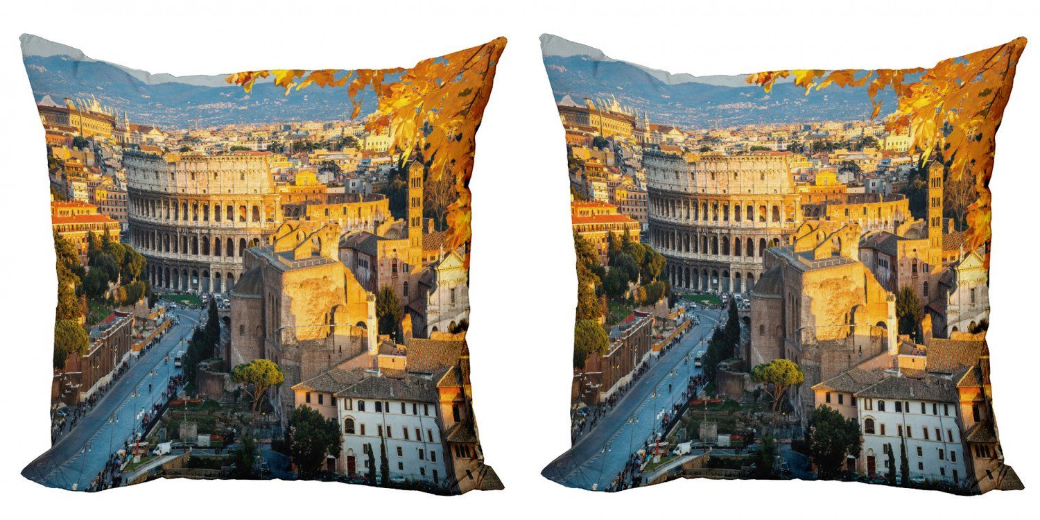 Doppelseitiger Rom Digitaldruck, in View Abakuhaus Kissenbezüge Stück), Italien Colosseum Accent (2 Modern