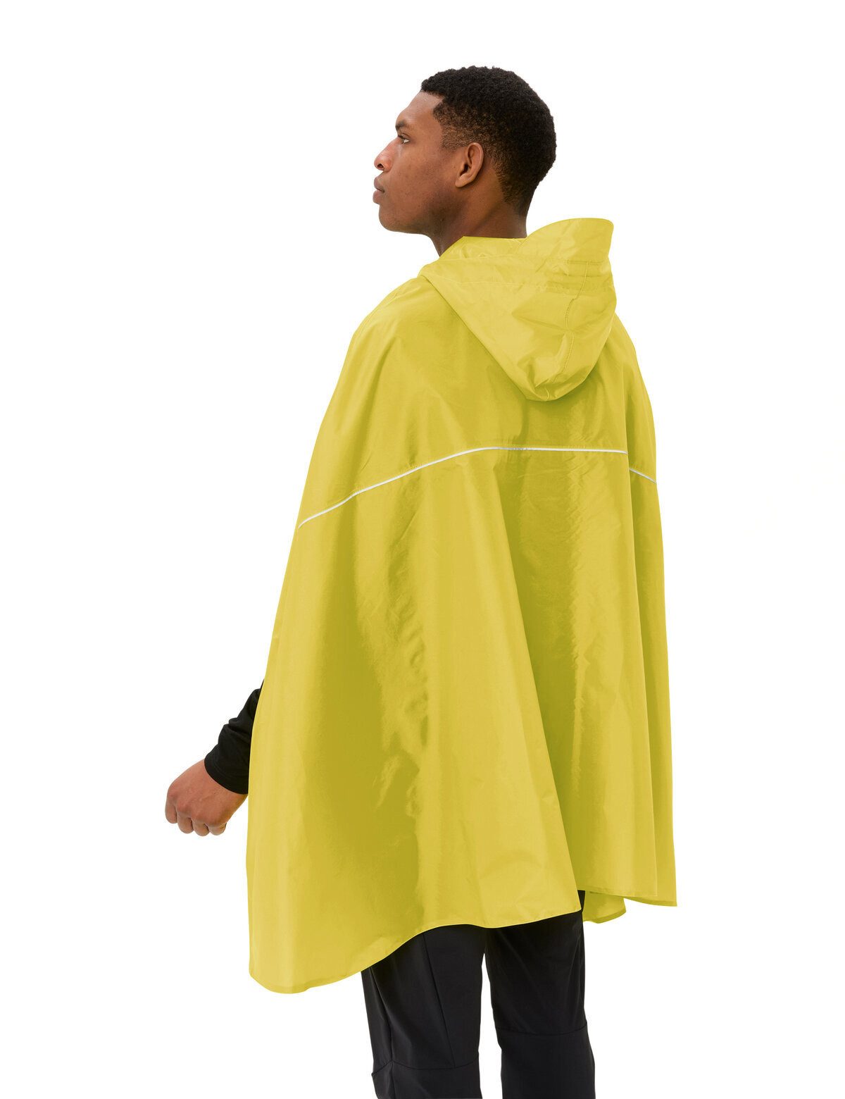 VAUDE Regenponcho Valdipino Poncho (1-St) wasserdichter Regenponcho mit Kapuze