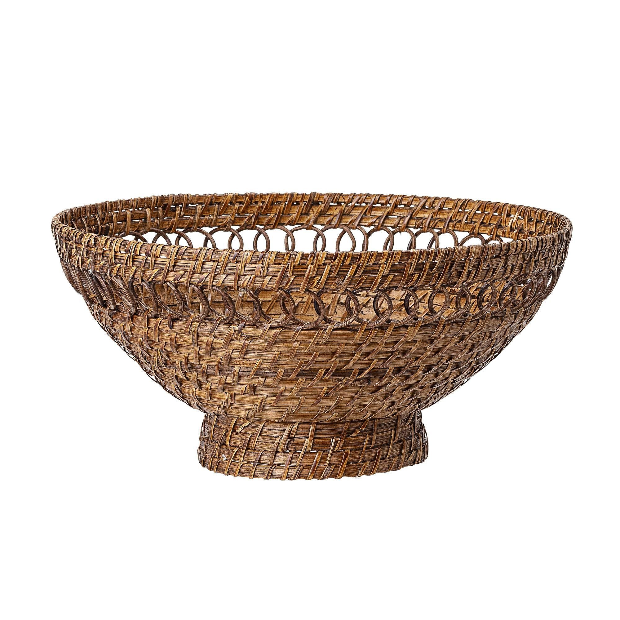 Bloomingville Brotkorb Brotkorb Rattan braun, Rattan, (1-tlg)