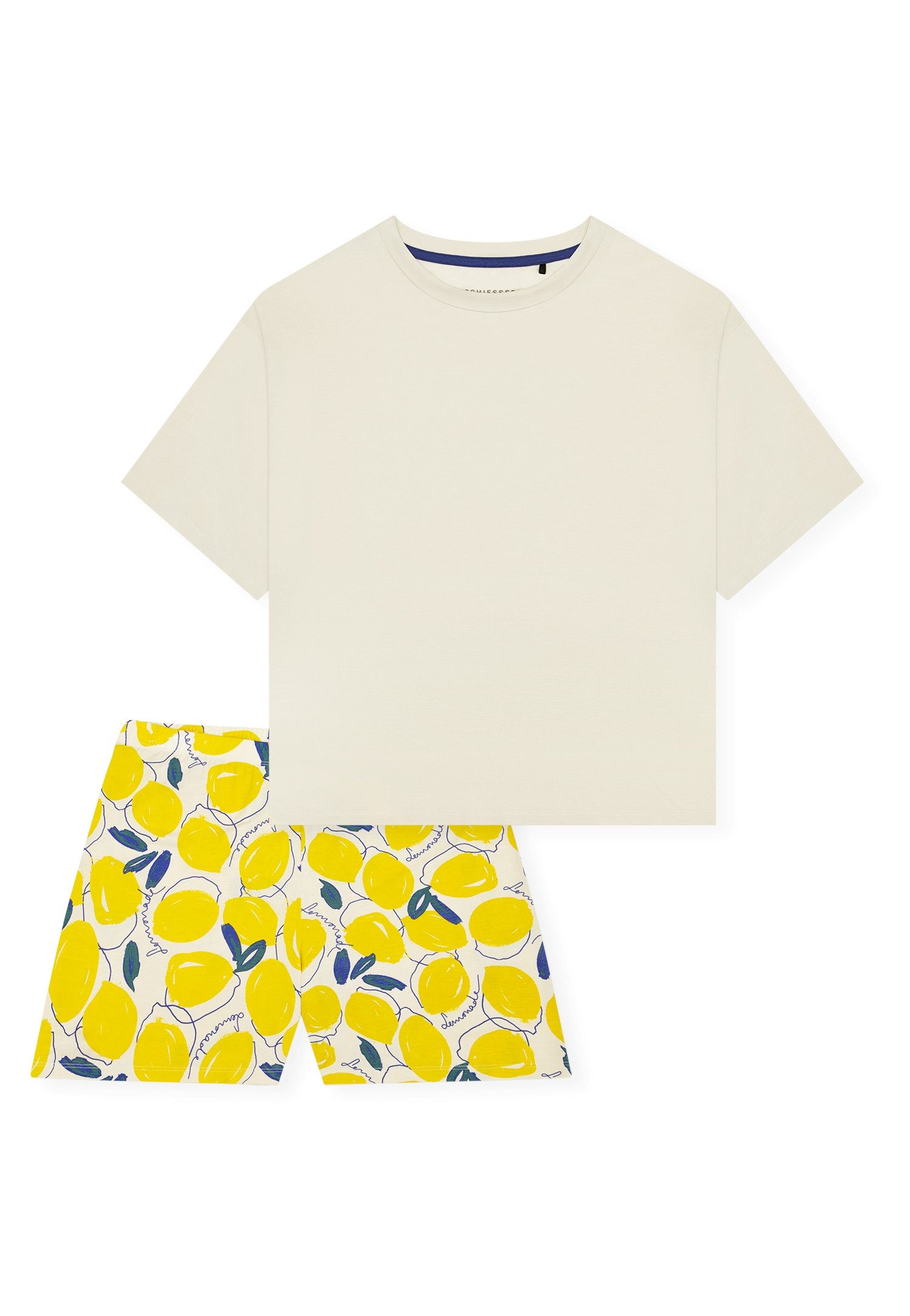 Schiesser Shorty Casual Fashion (2 tlg) mit Rundhalsausschnitt, in softer S günstig online kaufen