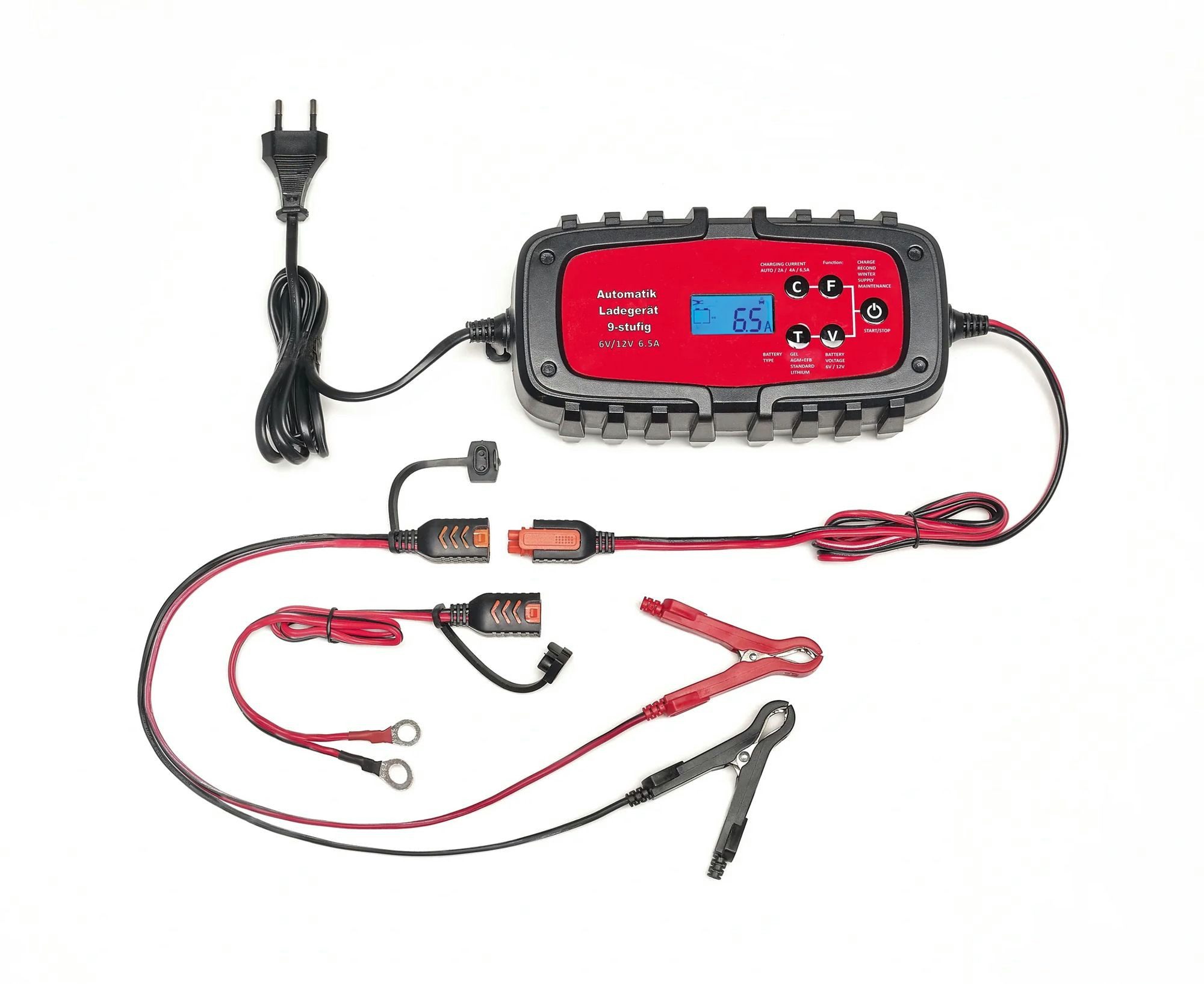 Westfalia Werkzeug Auto-Motorrad Ladegerät 6,5A Batterie-Ladegerät