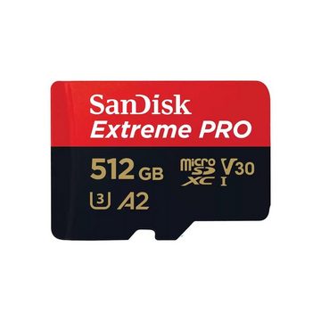 Sandisk SANDISK Extreme Pro 512 GB microSDXC Speicherkarte (200 MB/s,A2,Class1 Micro SD-Karte