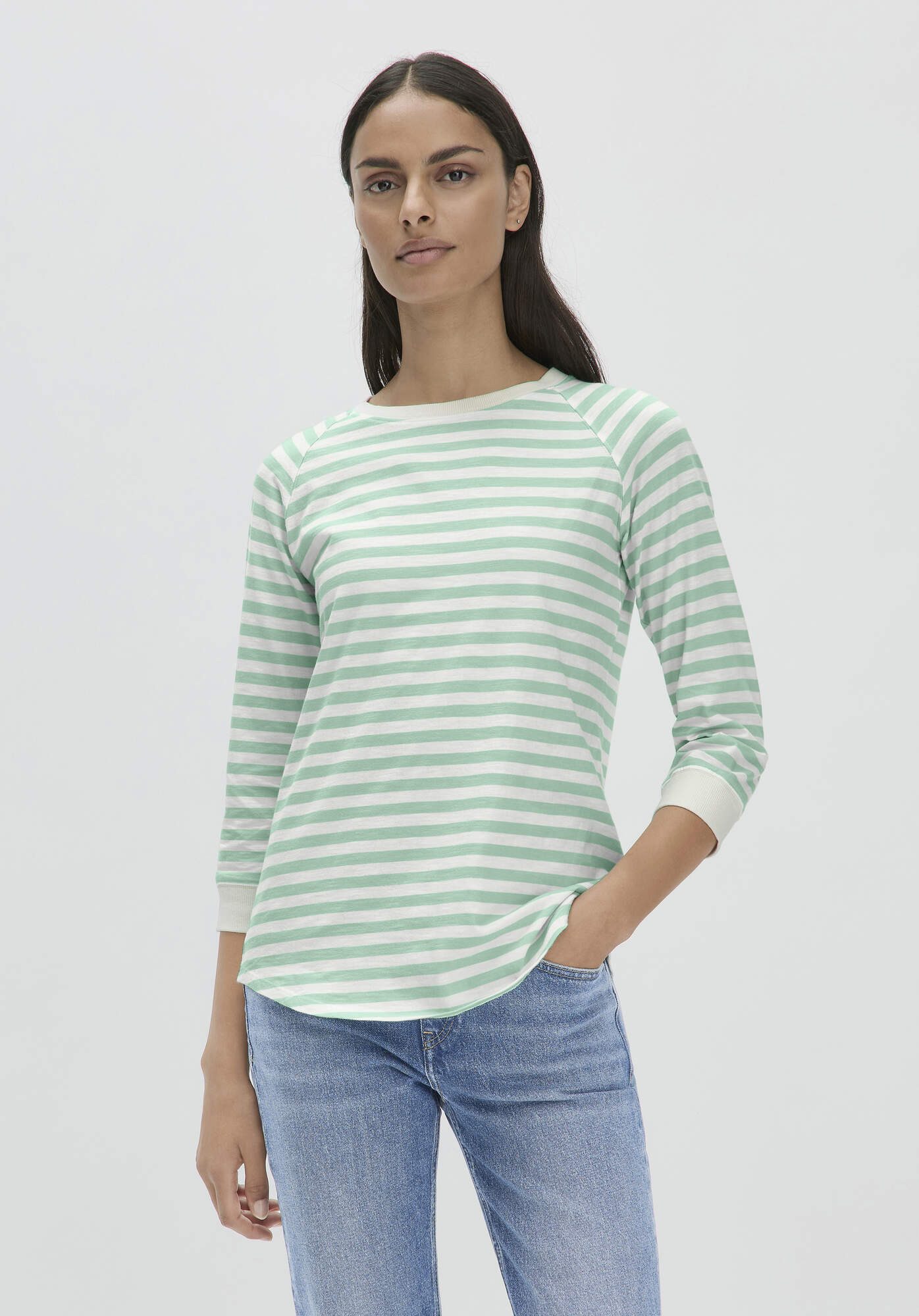 Hessnatur T-Shirt Slub Regular aus reiner günstig online kaufen