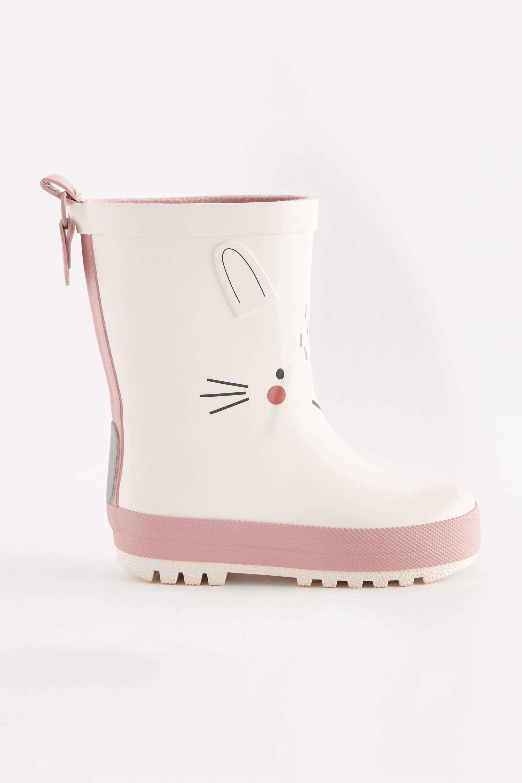 Motiv (1-tlg) Bunny White mit Gummistiefel Gummistiefel Next