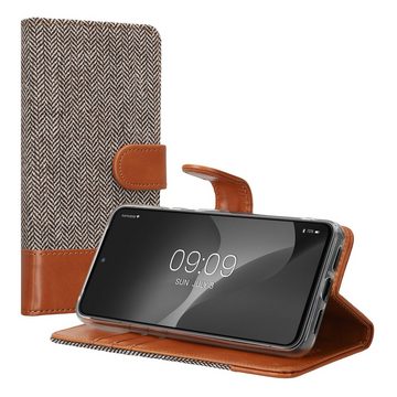 kwmobile Handyhülle Wallet Case für Google Pixel 8, Hülle mit Ständer - Handyhülle Kartenfächer