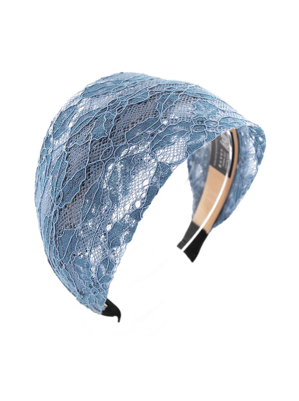 axy Haarreif Lady Look Breiter Haarreif, aus wunderschöner Spitzenstoff Haarband Haarreifen