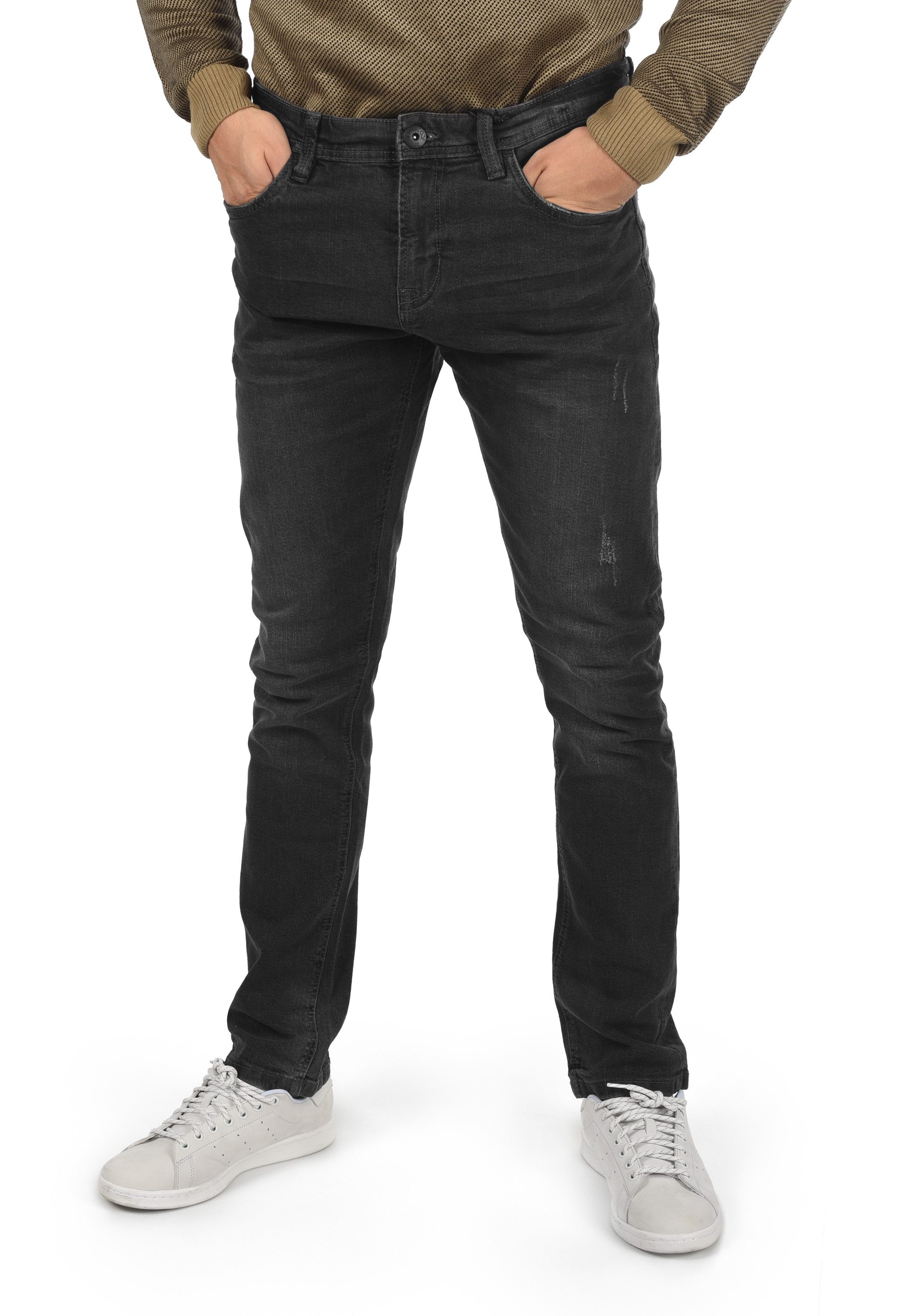 Indicode 5-Pocket-Jeans IDAldersgate Denim Hose mit dekorativen Knitterfalten