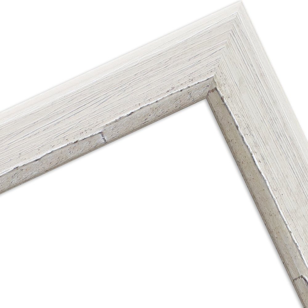 WANDStyle Bilderrahmen H640, Weiß, aus Massivholz im Shabby Chic Stil