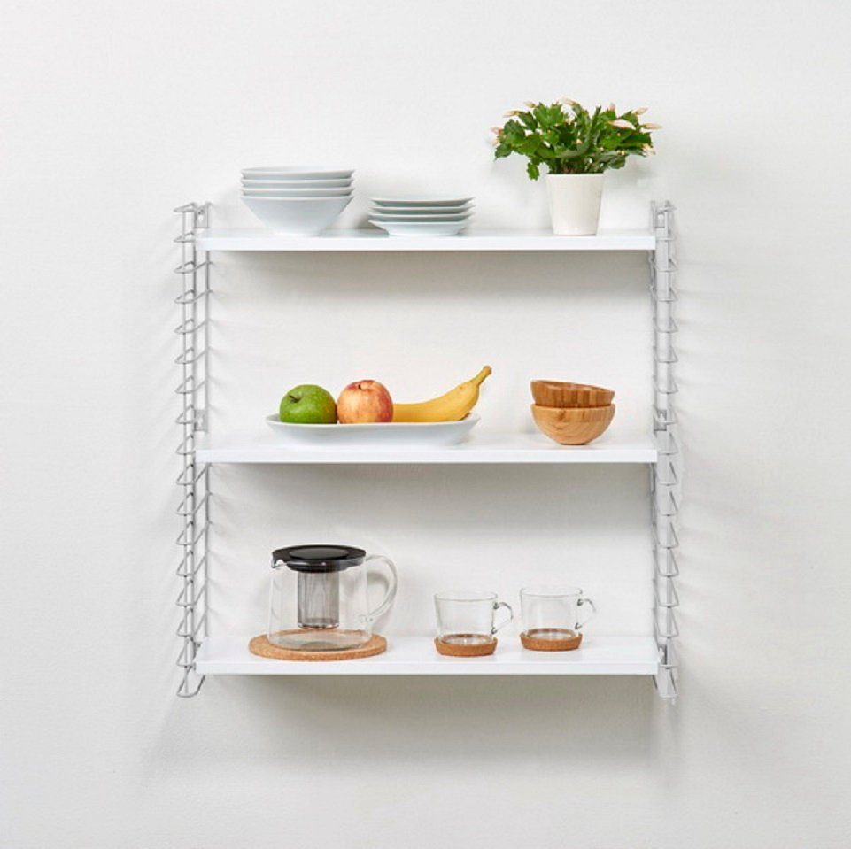 Metaltex Bücherregal MetallWandregal, 1tlg., Modulares System