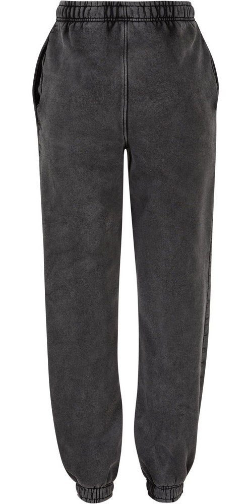 Sweathose Urban Classics Damen Ladies High Waist Stone Washed Sweat Pants