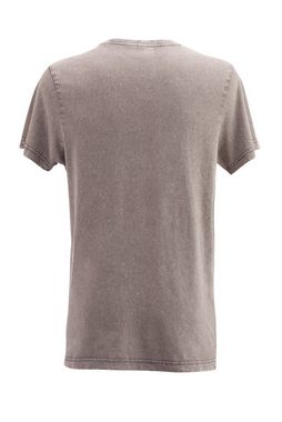 Manufaktur13 T-Shirt Acid Wash Tee - Vintage Shirt aus 100% Baumwolle, Regular Fit Washed Out Look