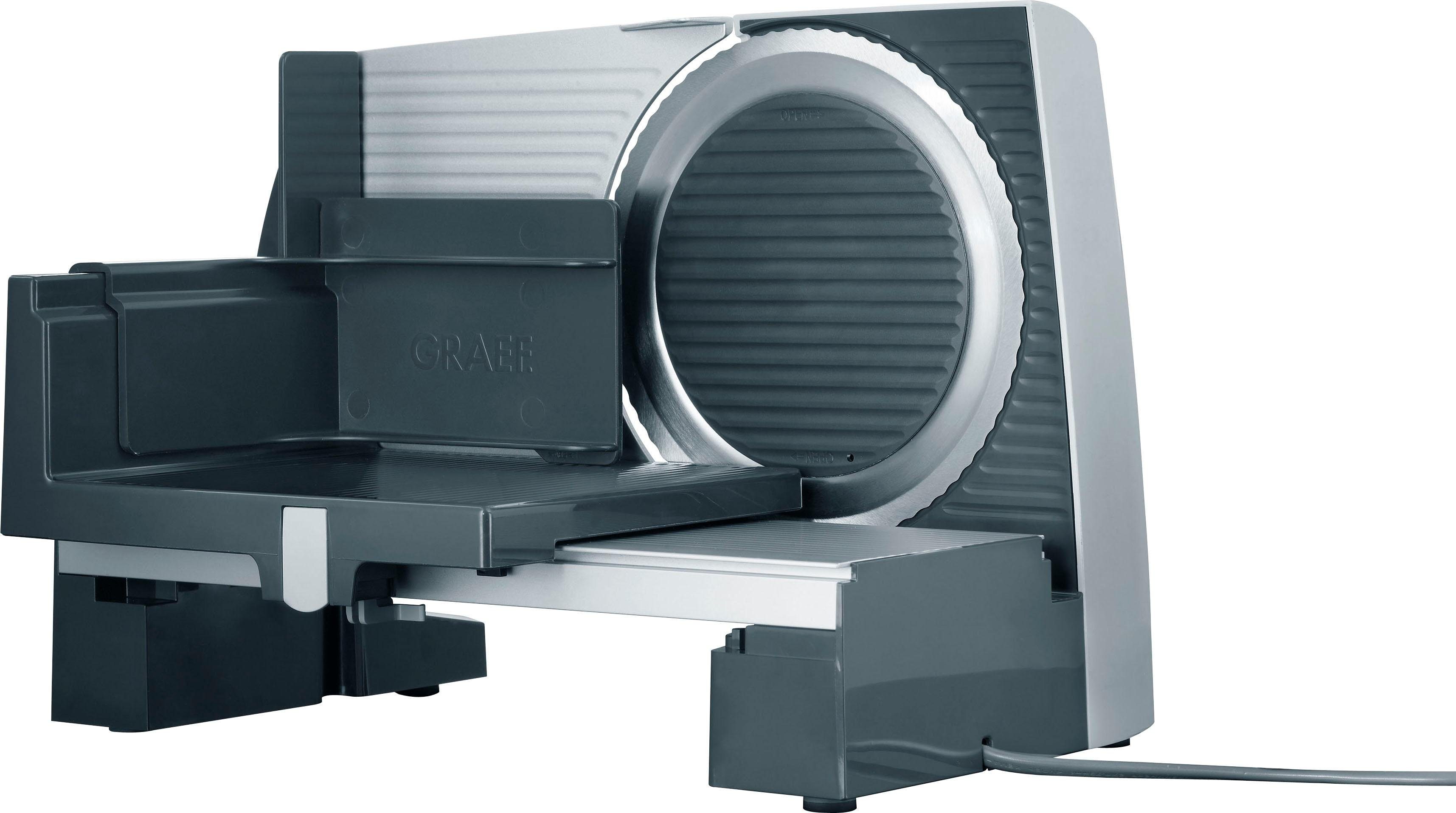 Graef Allesschneider G52 TWIN, grau, 170 W, Gratis Schinkenmesser im Wert von 34,99€ UVP