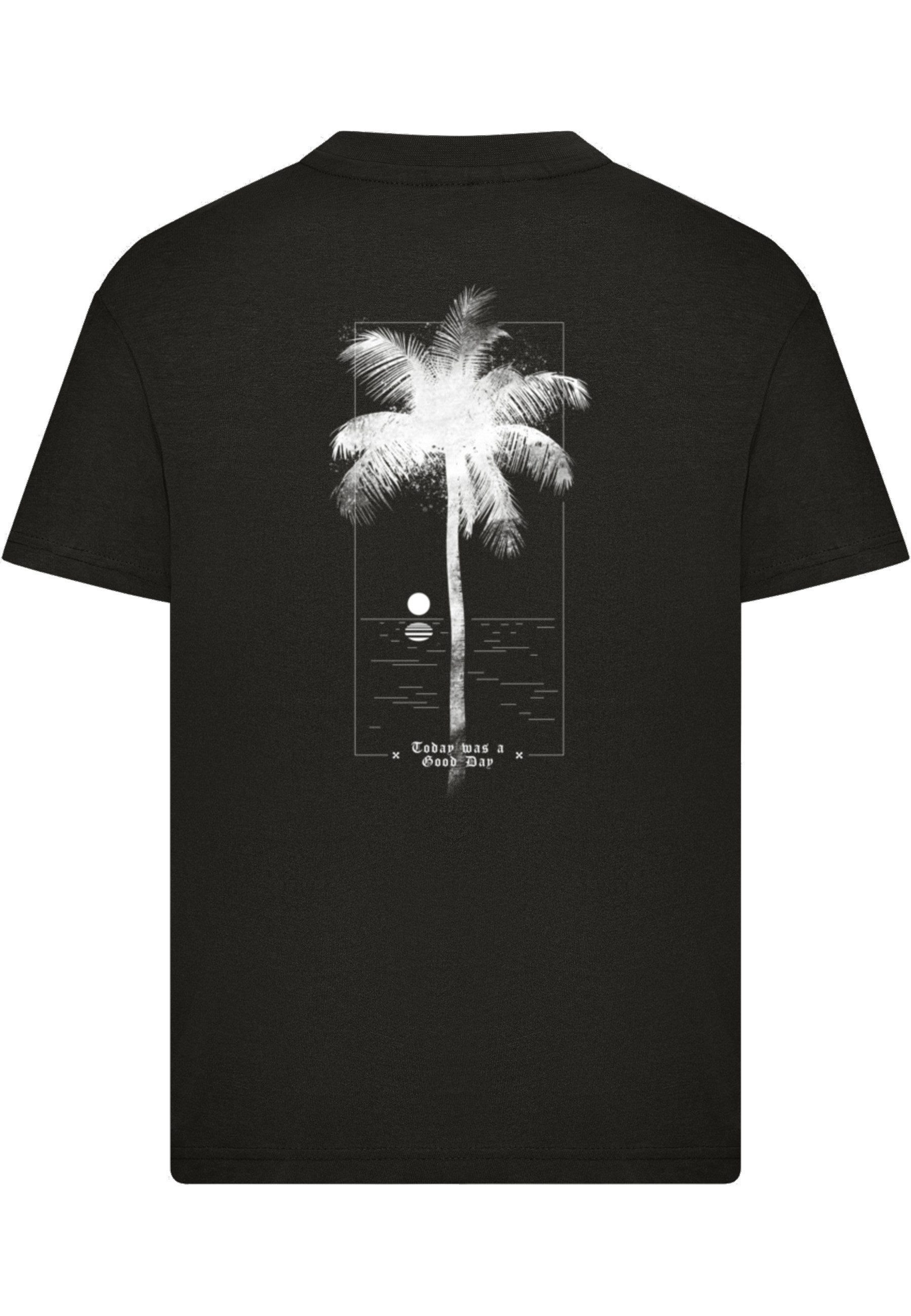 MisterTee T-Shirt MisterTee Good Day Palm Tree Tee (1-tlg)
