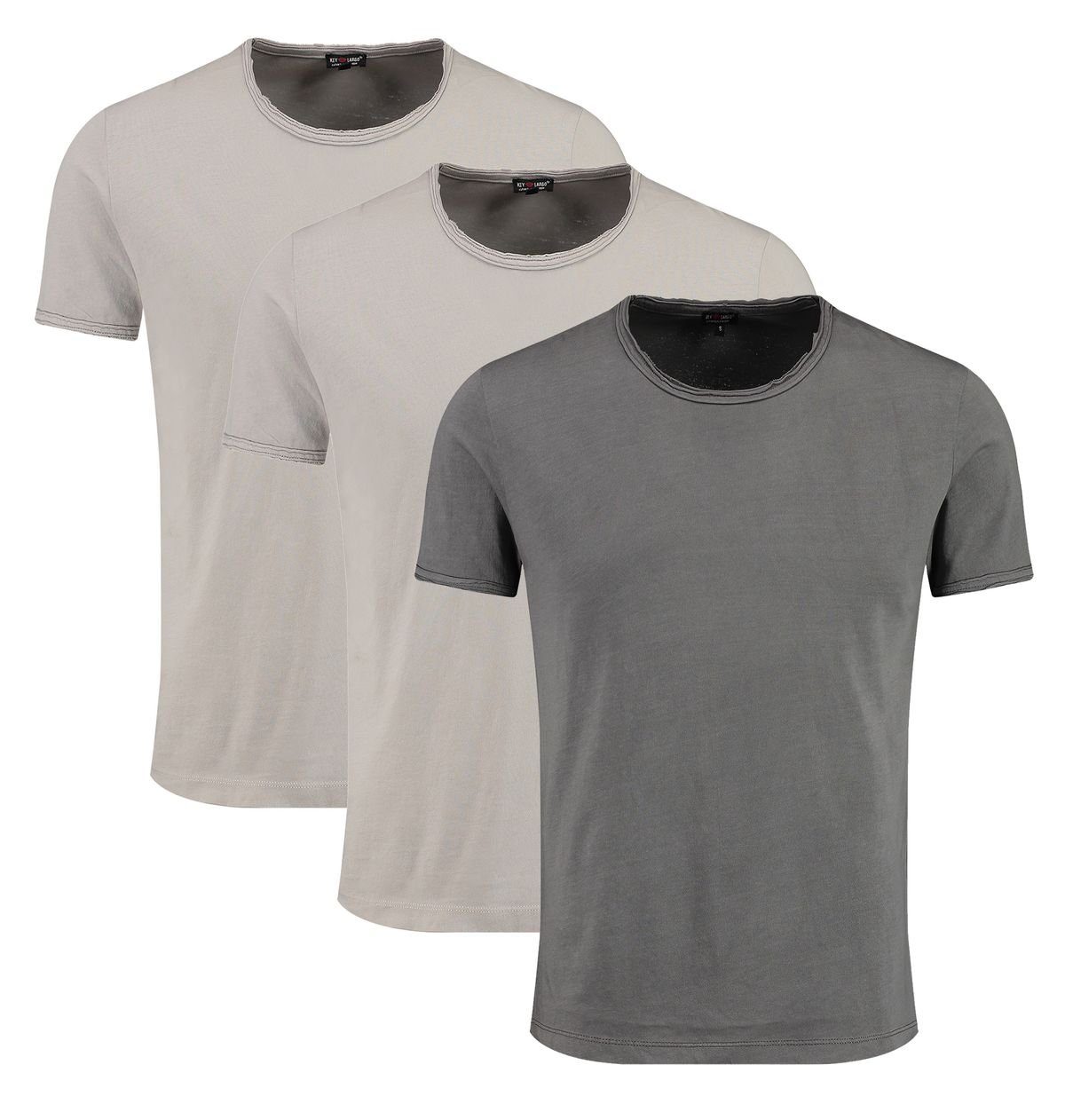 2x Slate grey / 1x Dark grey (3er Pack)