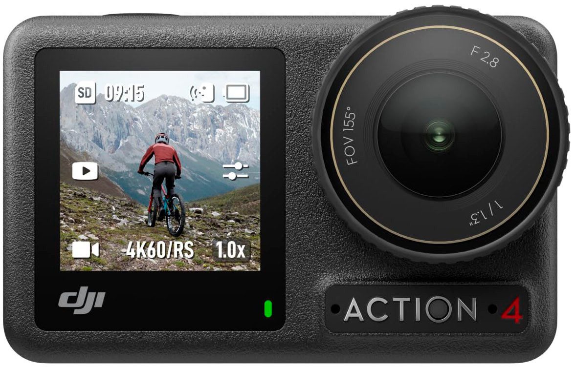 DJI Osmo Action 4 Standard Combo Camcorder (4K Ultra HD, WLAN (Wi-Fi), Bluetooth)