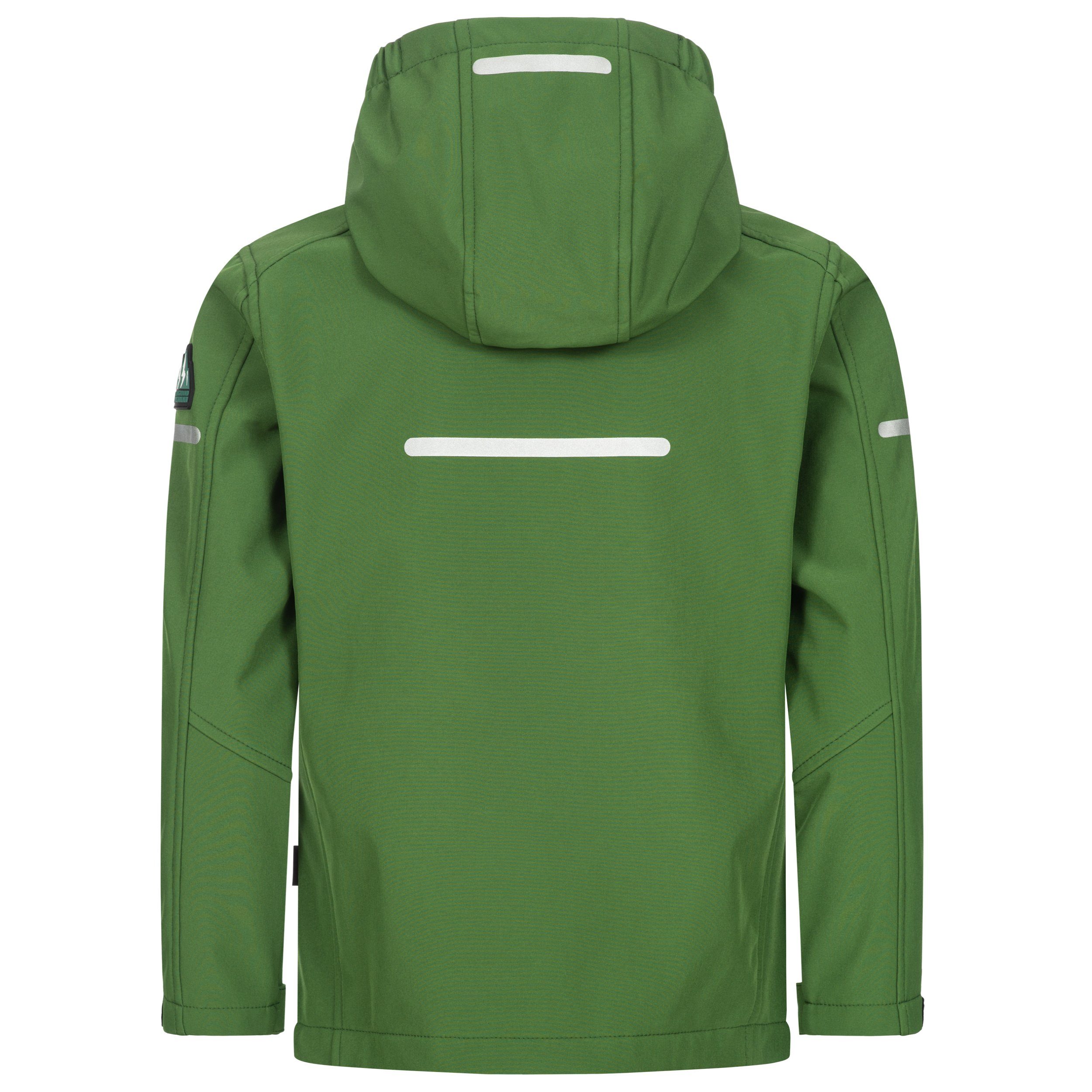 Höhenhorn Softshelljacke Cledo Kinder Jacke Kids für Jungen und Mädchen Übergangsjacke Outdoor Microfleece-Innenfutter, Atmungsaktiv, Wasserdicht – Bild 3 von 5