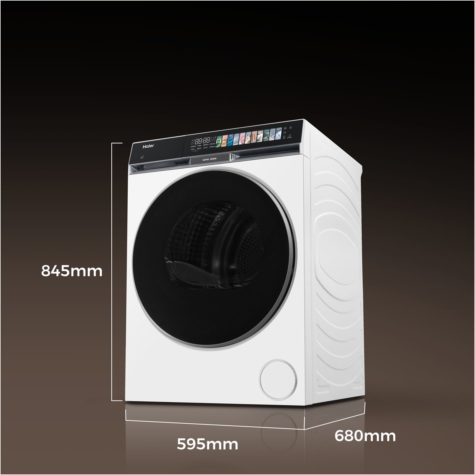 Haier Wärmepumpentrockner G9 Serie HD90-A687U1, Smart AI Automatikprogramm & Ultra Sense