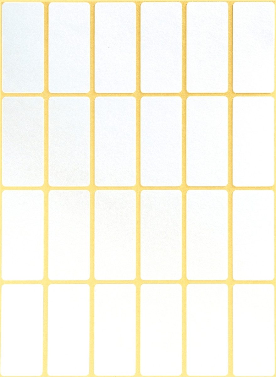 Avery Zweckform Etiketten Etiketten 38x18mm VE=648 Stück weiß