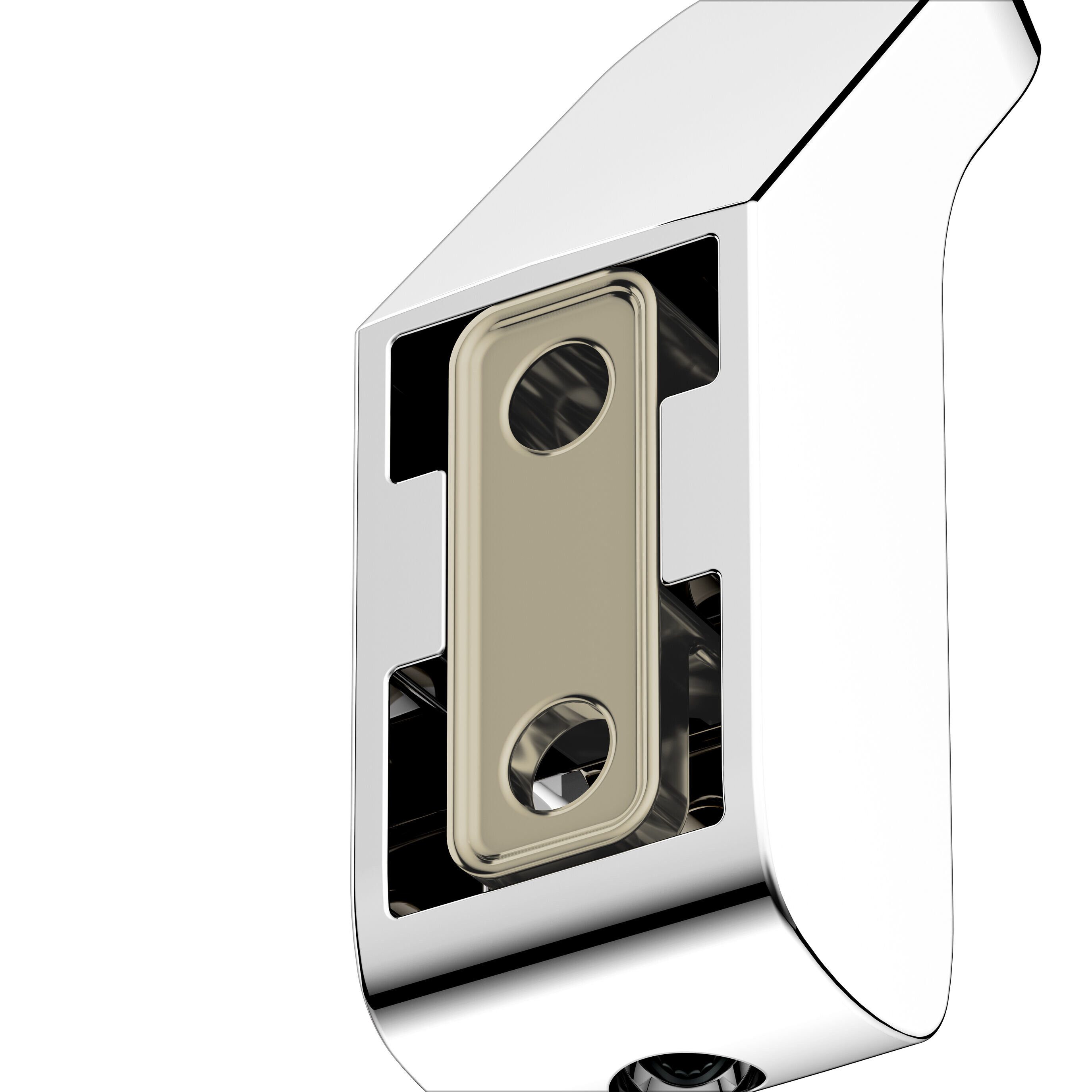 Keuco Handtuchhaken Moll 2er Set, (2-St., 2er-Set), aus Metall, verchromt, für Handtücher und Bademäntel, Wandmontage