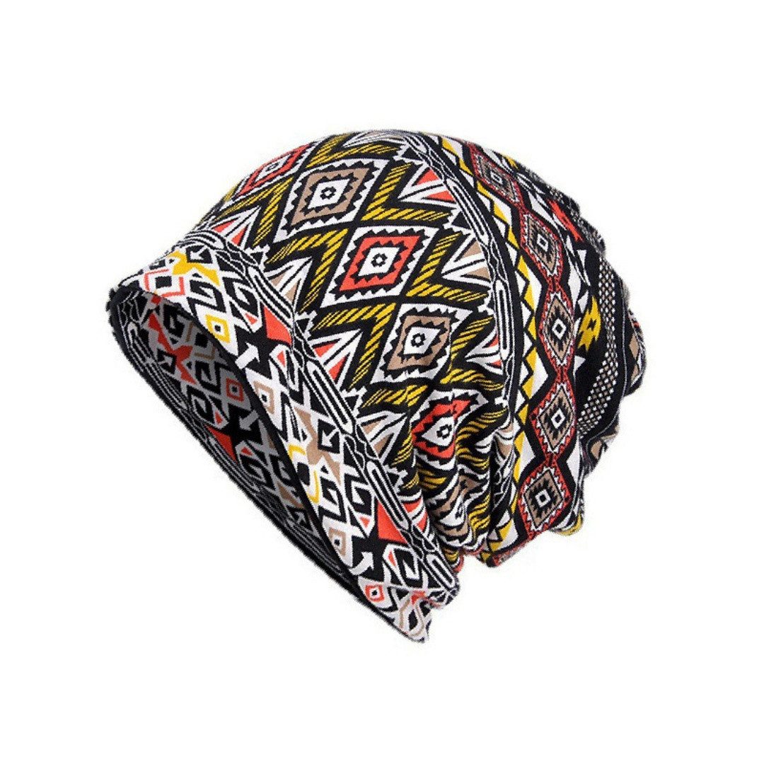 nsihing Strickmütze Damen Mütze Slouchy Kopfbedeckungen Kopf Boho Wraps für alleJahreszeiten geeignet