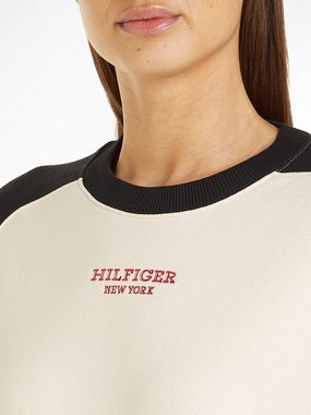 Tommy Hilfiger Sweatshirt RLX MONOTYPE CLRBLK SWEATSHIRT mit Logoschriftzug