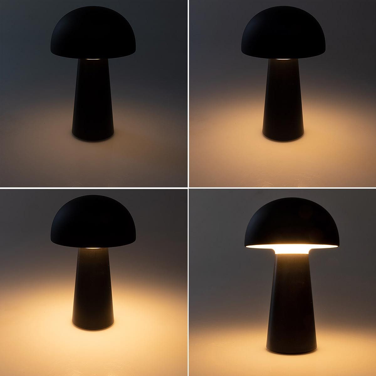 ChiliTec LED-Leuchtmittel LED Akku-Tischleuchte FOCO SETA TouchDim IP20 schw