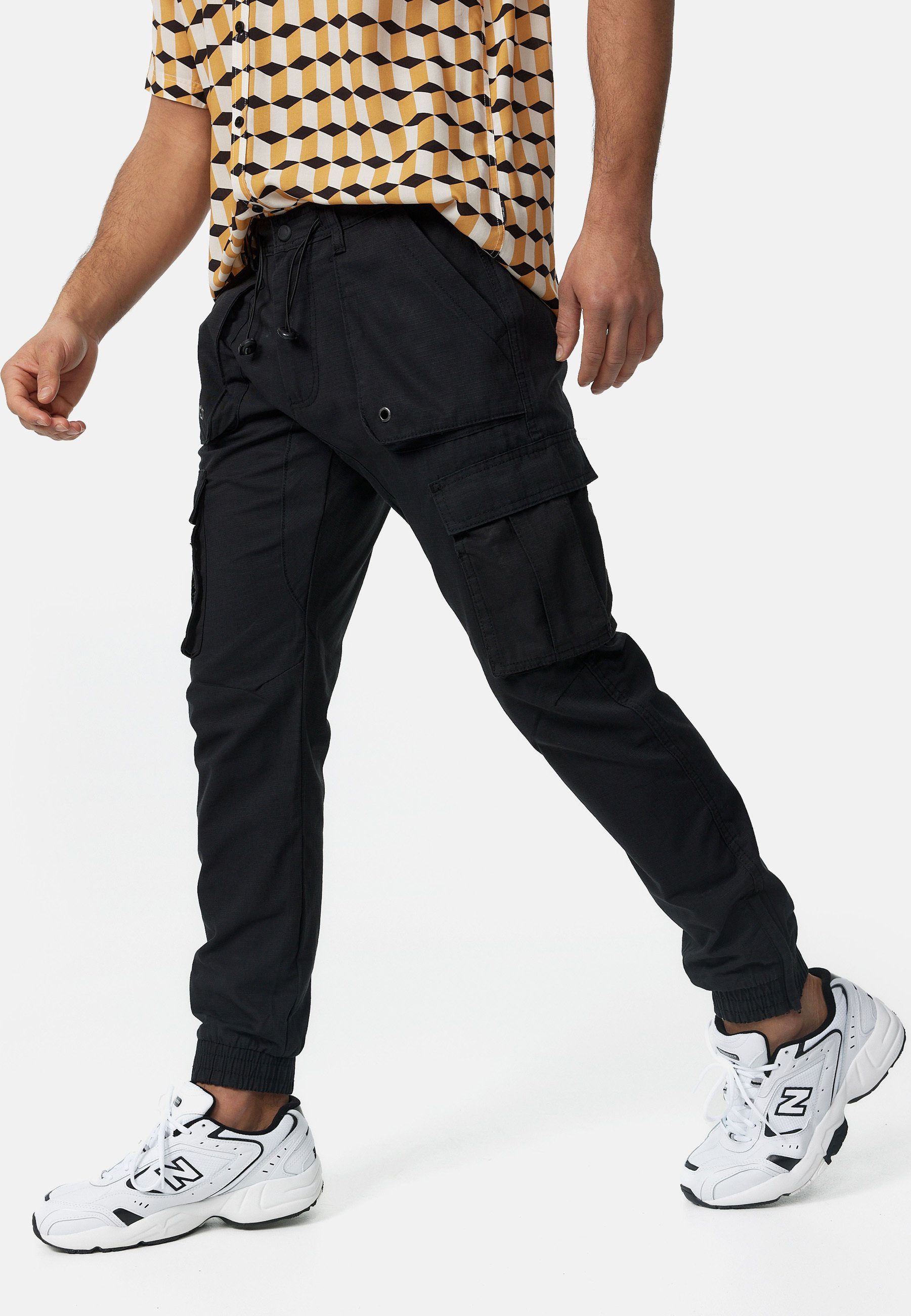 Indicode Cargohose Herren Leonard Cargo Hose Herrenhose