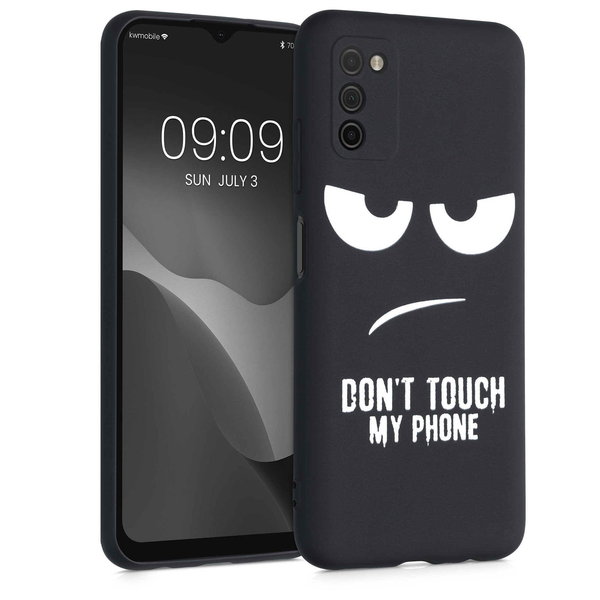 kwmobile Handyhülle kwmobile Hülle kompatibel mit Samsung Galaxy A03s - Handyhülle Silikon, Hülle kompatibel mit Samsung Galaxy A03s - Handyhülle Silikon Case
