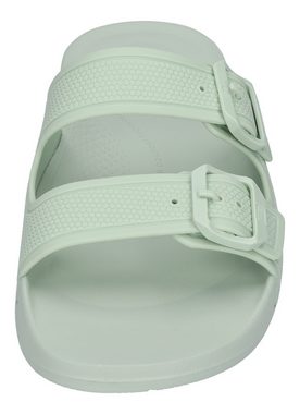 Fitflop IQUSHION TWO-BAR BUCKLE SLIDES Zehentrenner sagebrush