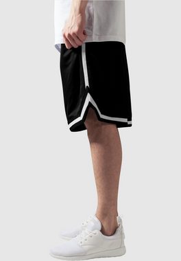 URBAN CLASSICS Stoffhose Urban Classics Herren Stripes Mesh Shorts (1-tlg)