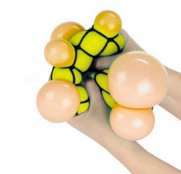 Toi-Toys Actionfigur Mega Quetsch Ball im Netz - Mesh Ball (14cm)