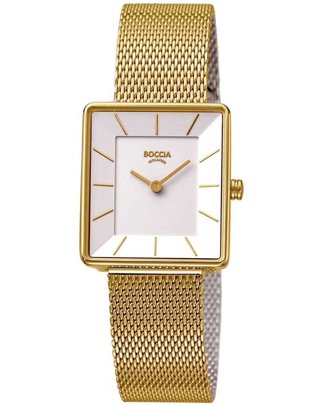 Boccia Quarzuhr Boccia 3351-06 Damenuhr Titanium 25mm 3ATM Boccia 3351-06 Damenuhr Titanium 25mm 3ATM