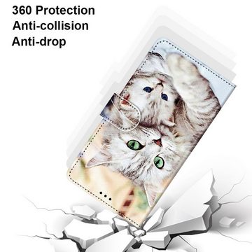 König Design Handyhülle Huawei Mate 40 Pro, Schutzhülle Schutztasche Case Cover Etuis Wallet Klapptasche Bookstyle