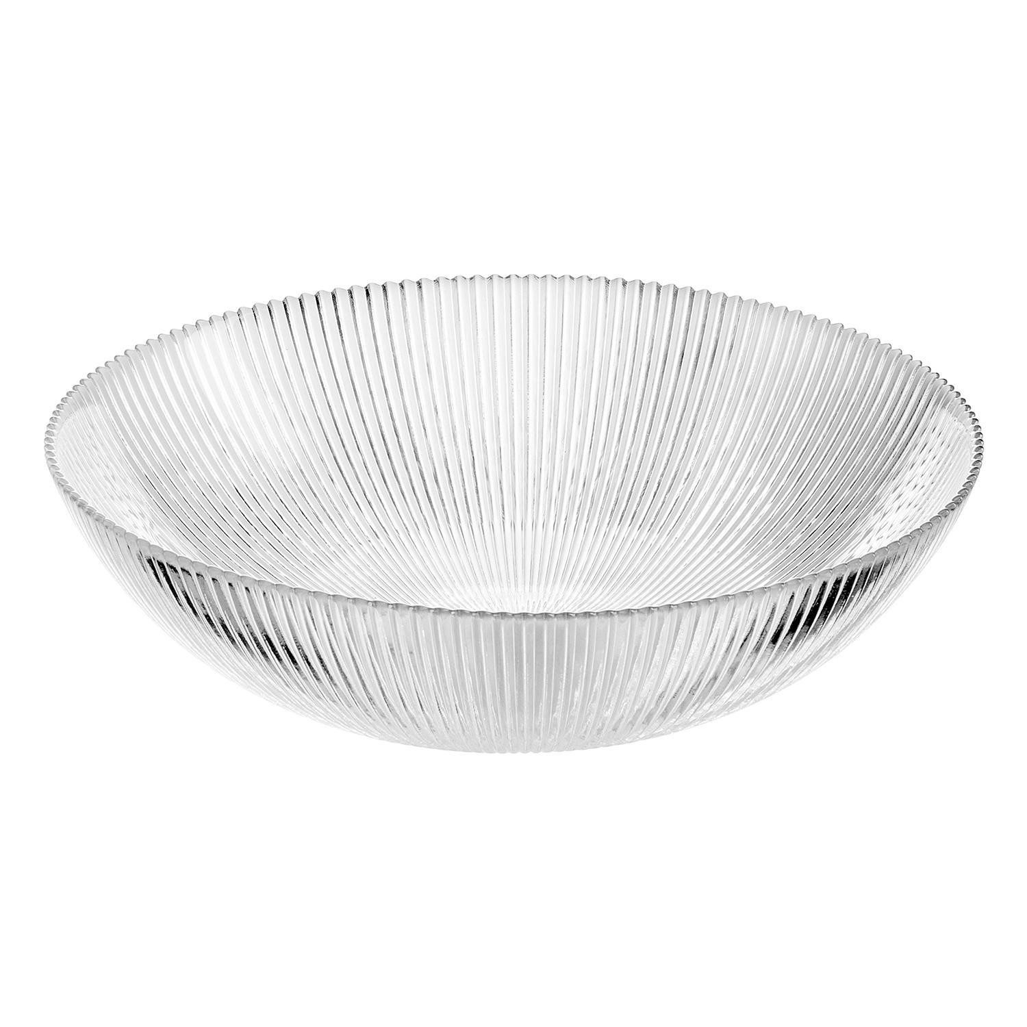 Ritzenhoff & Breker Schale UNICO, Ø 25 cm, Transparent, Glas, (1-tlg), spülmaschinengeeignet