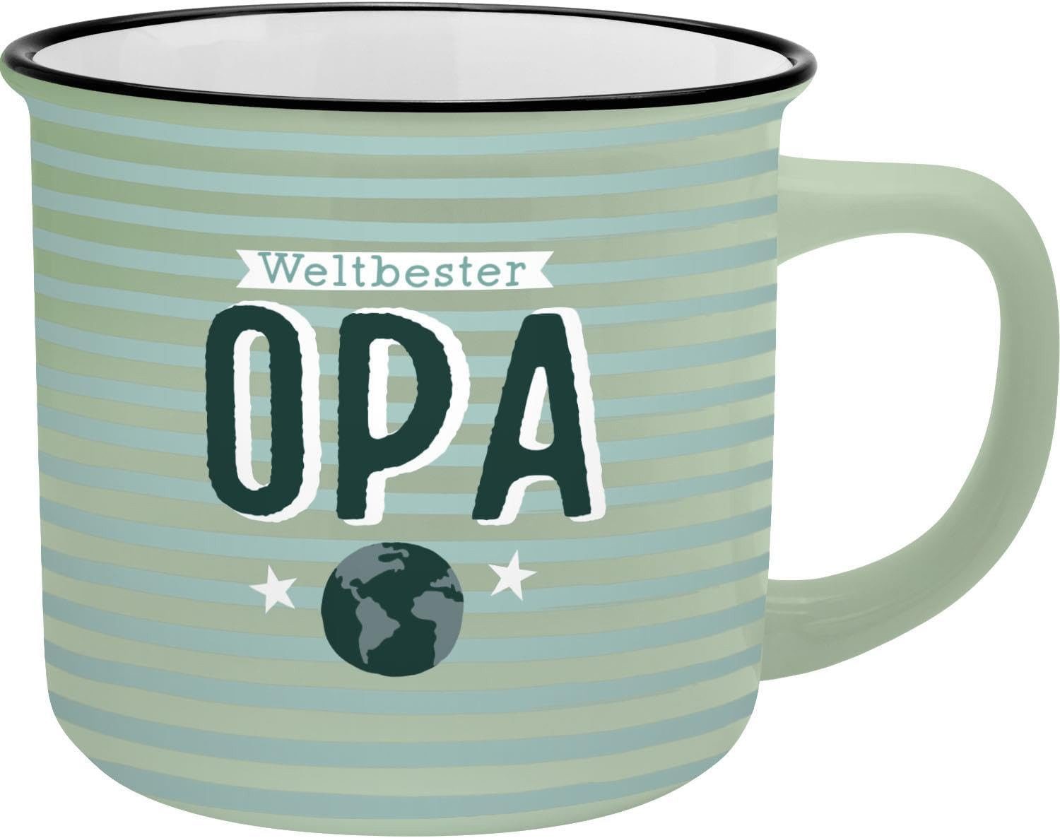 Sheepworld Tasse XL Tasse Tee- Kaffeetasse Kaffeebecher 55cl Geschenk Sheepworld OPA, Porzellan