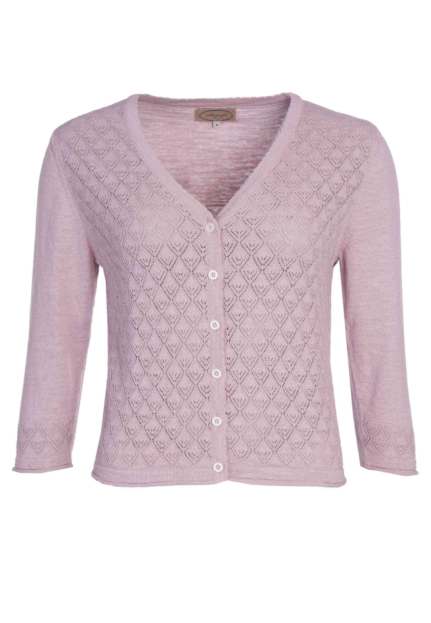 Sorgenfri Sylt Strickjacke Lisarah Ajour-Strickdetails