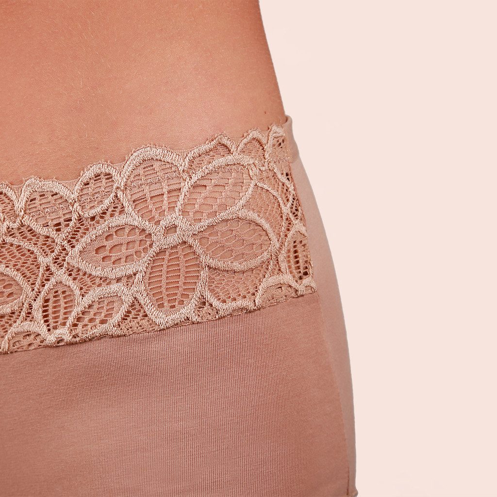 Taynie Periodenslip Deluxe extra stark - Periodenunterwäsche starke Blutung - Damen (1-St., 1er-Pack) Auslaufsichere Periodenunterwäsche / Periodenslip aus Bio  – Bild 3 von 5