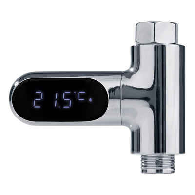 MAXXMEE Badethermometer »MAXXMEE Thermometer für Wasserarmaturen - chromfarben«