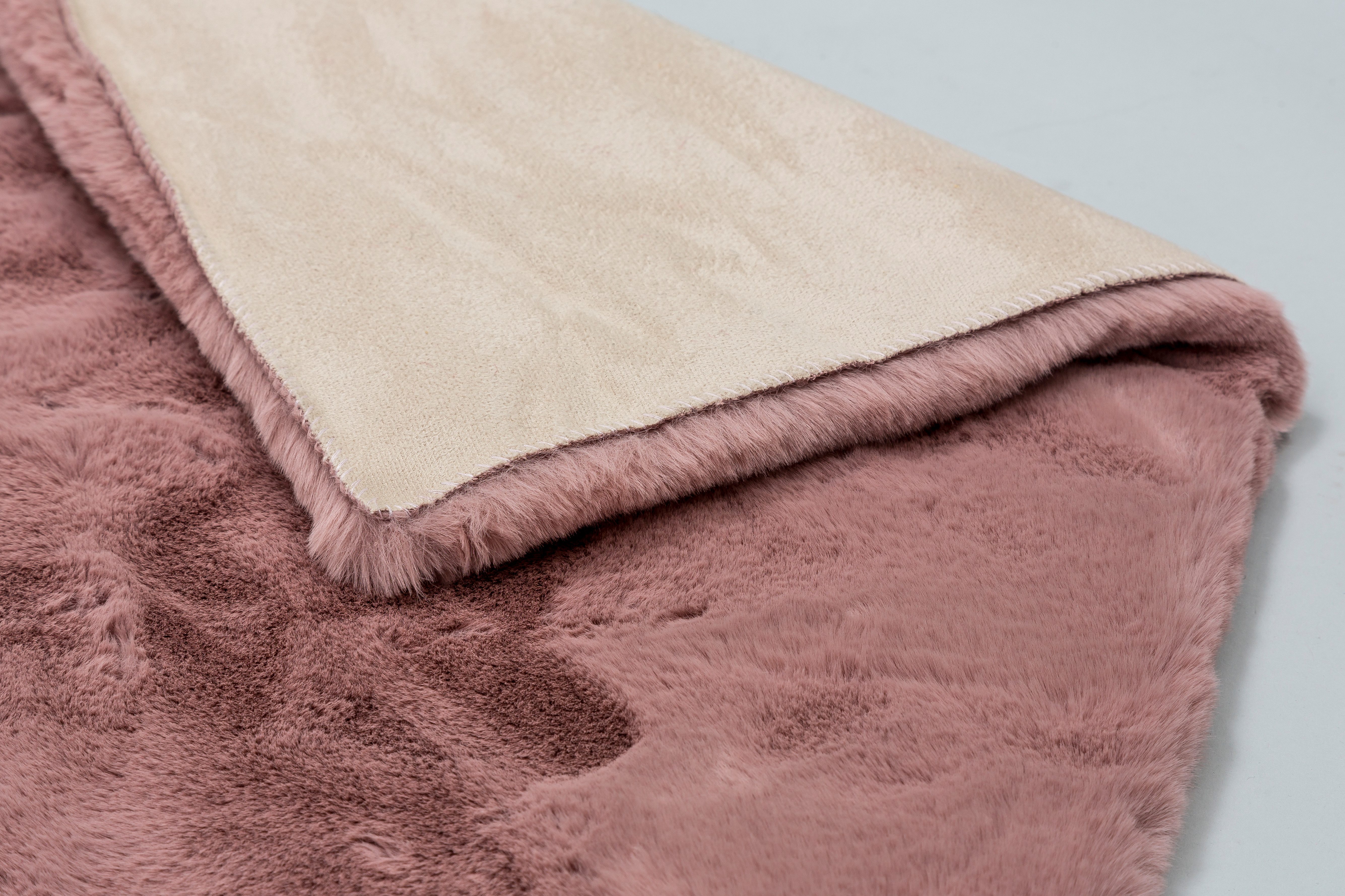 SCHÖNER WOHNEN-Kollektion Fellteppich Tender, rechteckig, Höhe: 26 mm, besonders weich durch Microfaser, Kunstfell, waschbar, Wohnzimmer